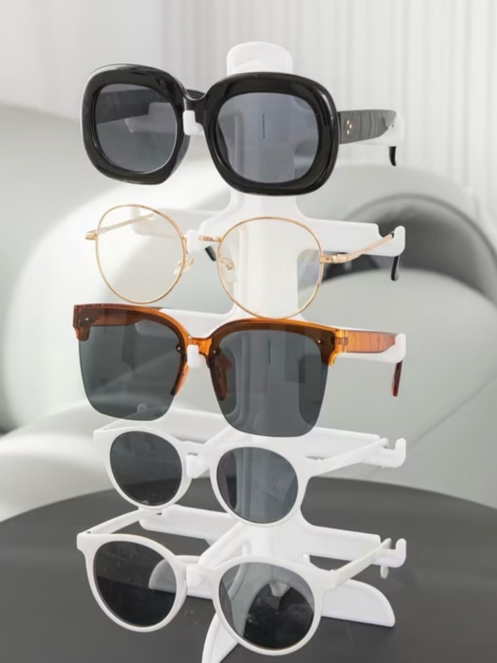 Pink colored (see photos) Sunglasses Display - rack only pink!!!